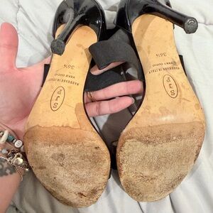 SJP by Sarah Jessica Parker Black Strappy Heels